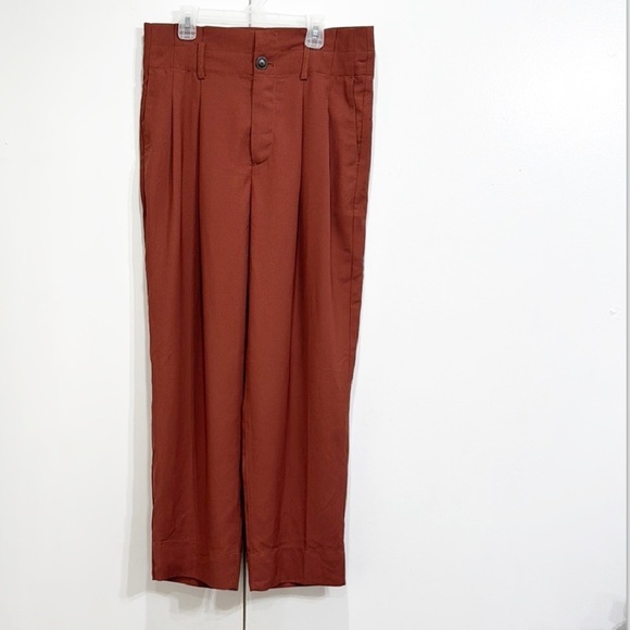 Madewell Drapey Paper Bag Pants Size 8 - Picture 4 of 5